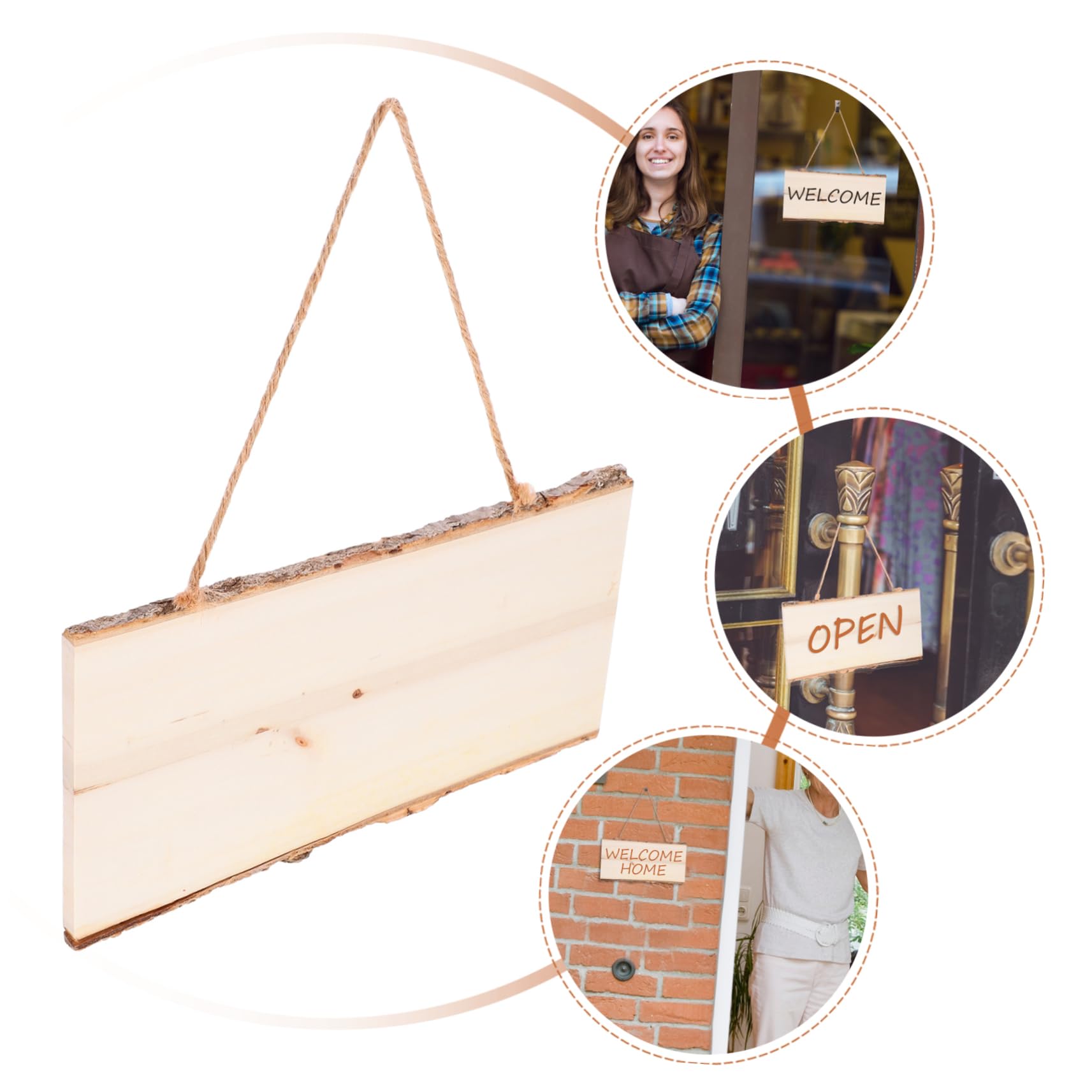 Amazon.co.jp: TOYMYTOY 店の看板 吊り下げ木製看板 木製吊り下げ